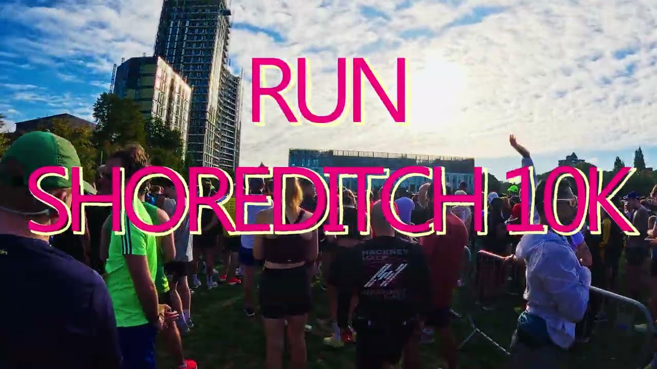 Бег на Saucony Run Shoreditch 10K. Виртуальный забег.
