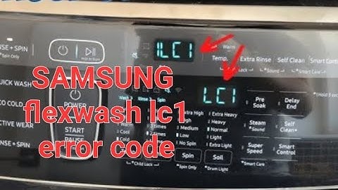 🪠⚠️SAMSUNG flexwash LC1 ⛔️ FIX ! error code, clogged softiner, water leak 💧 🚿 🚰