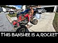 FIRST TIME ON A BANSHEE IN YEARS | Yamaha  Banshee | LEEK GT | ATL BIKE LIFE 🔥