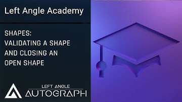 Validating a Shape and Closing an Open Shape | Vector Shapes in Autograph