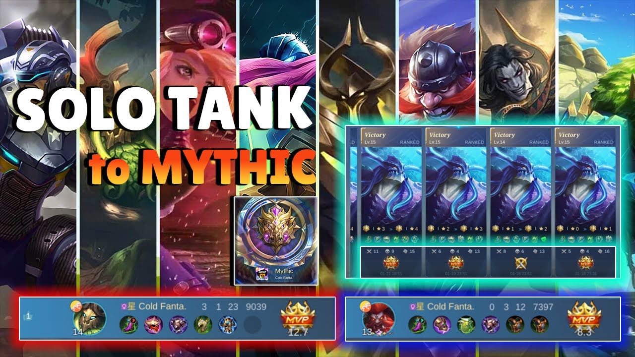 🎮 Mythic ч ороогүй байгаа юм биш бээз 🤔 Solo Tank-аар Mythic оров...