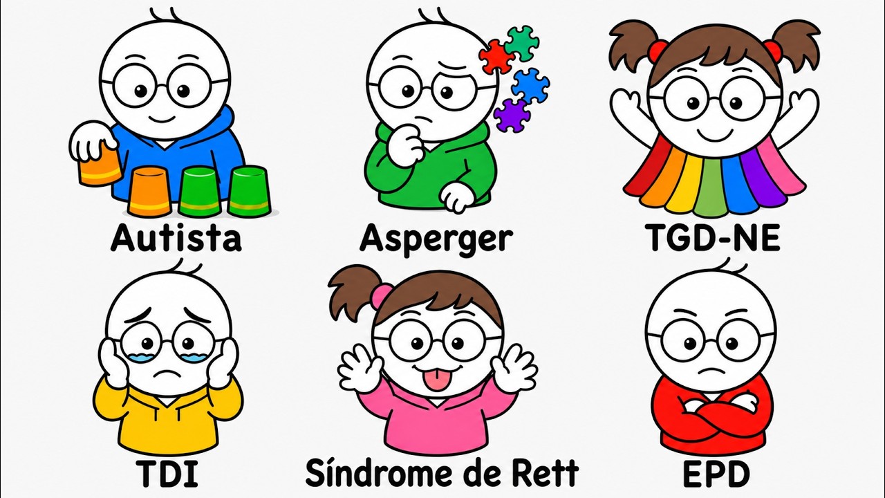 Explicación de Todos los Tipos de Autismo en 9 Minutos