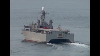 サブマリンキラー 海上自衛隊 in 来島海峡 音響測定艦ひびき 令和7年10月