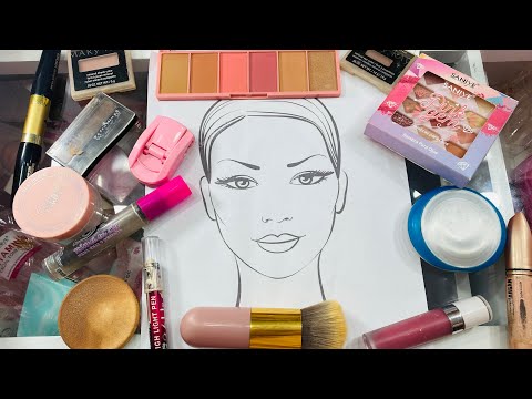 Maquillando a un DIBUJO Asmr 💗🌸
