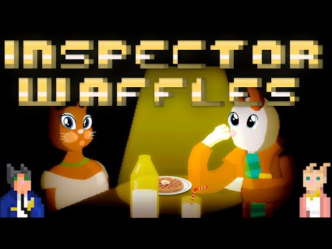 КОТ ВАФЕЛ ► Inspector Waffles | Прохождение На Русском | Обзор Игры | Квест | Детектив