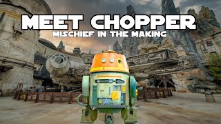 Chopper: Dubious Droid Extraordinaire! | Star Wars: Galaxy's Edge Disneyland [4K UHD]