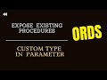 How to expose PLSQL procedure with table object type as ORDS REST API, IN parameter table type