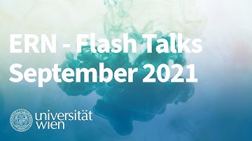ERN-Flash Talks 2021. Jan Fabian Ehmke: “Green Logistics and Green Routing”