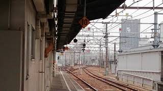 681系特急しらさぎ7号金沢行名古屋4番線到着
