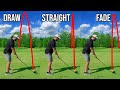 How to hit draws fades and shape your shots on command