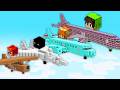 EVOLUÍ de AVIÃO de POBRE até MILIONÁRIO no Minecraft!