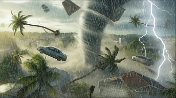 🌪️ Unbelievable Tornado in Malaysia! Sijangkang Completely Destroyed by Powerful Storm