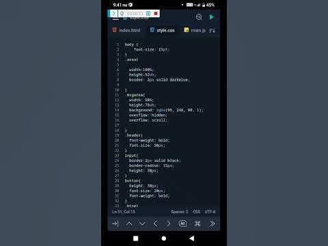 create a Ai chat bot with HTML, CSS and JavaScript. - YouTube