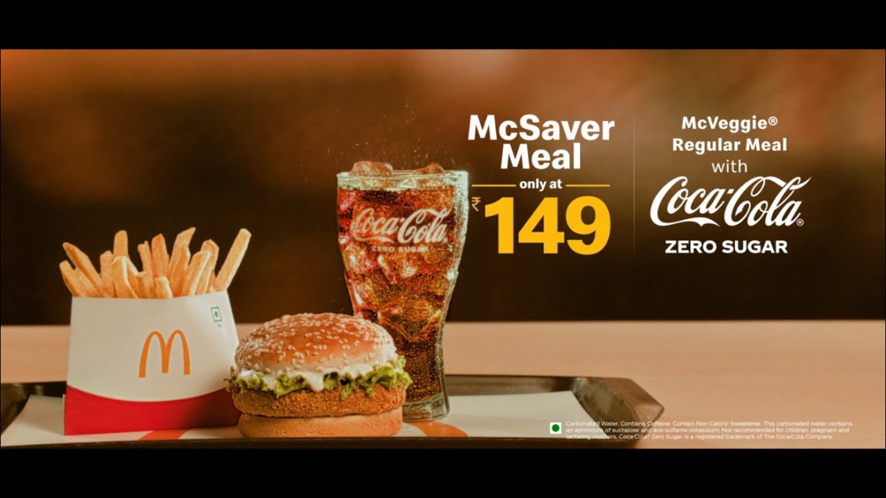 McVeggie + Coke Zero @ Just ₹149!
