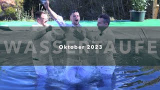 Wassertaufe Oktober 2023 | FECG Aldingen