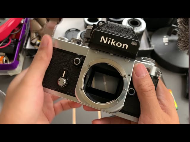 How To Disengage Photomic Prism from Nikon F2 Film Camera ( How to