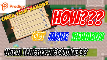 How to get more than 1 rewards every week with a teacher account | prodigy math game