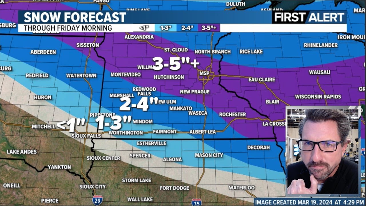 FIRST ALERT: Multiple snow chances this week - YouTube