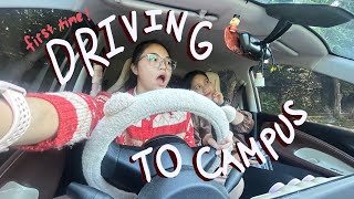 Pertama kali NYETIR KE KAMPUSS😱|| grandtastic