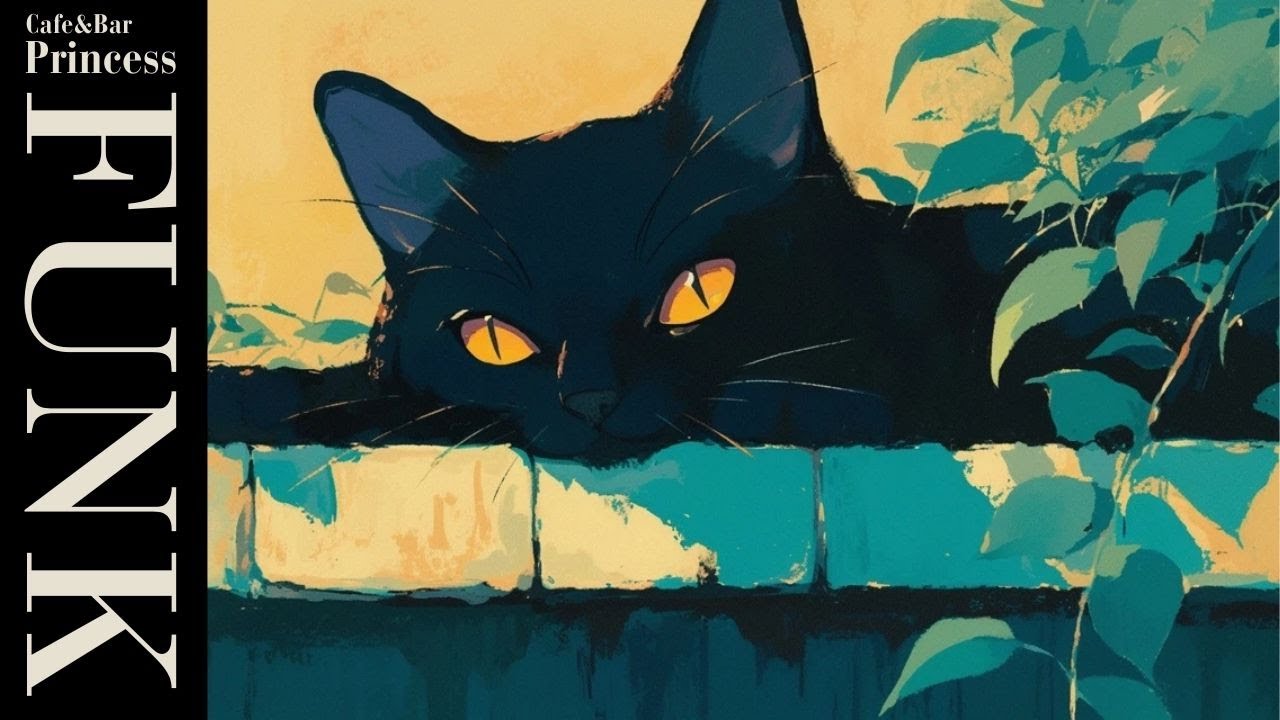 Smooth Focus Groove | Funk Guitar Chillhop 🎧 | Selected by the Black Cat | Chill, Groove & Focus