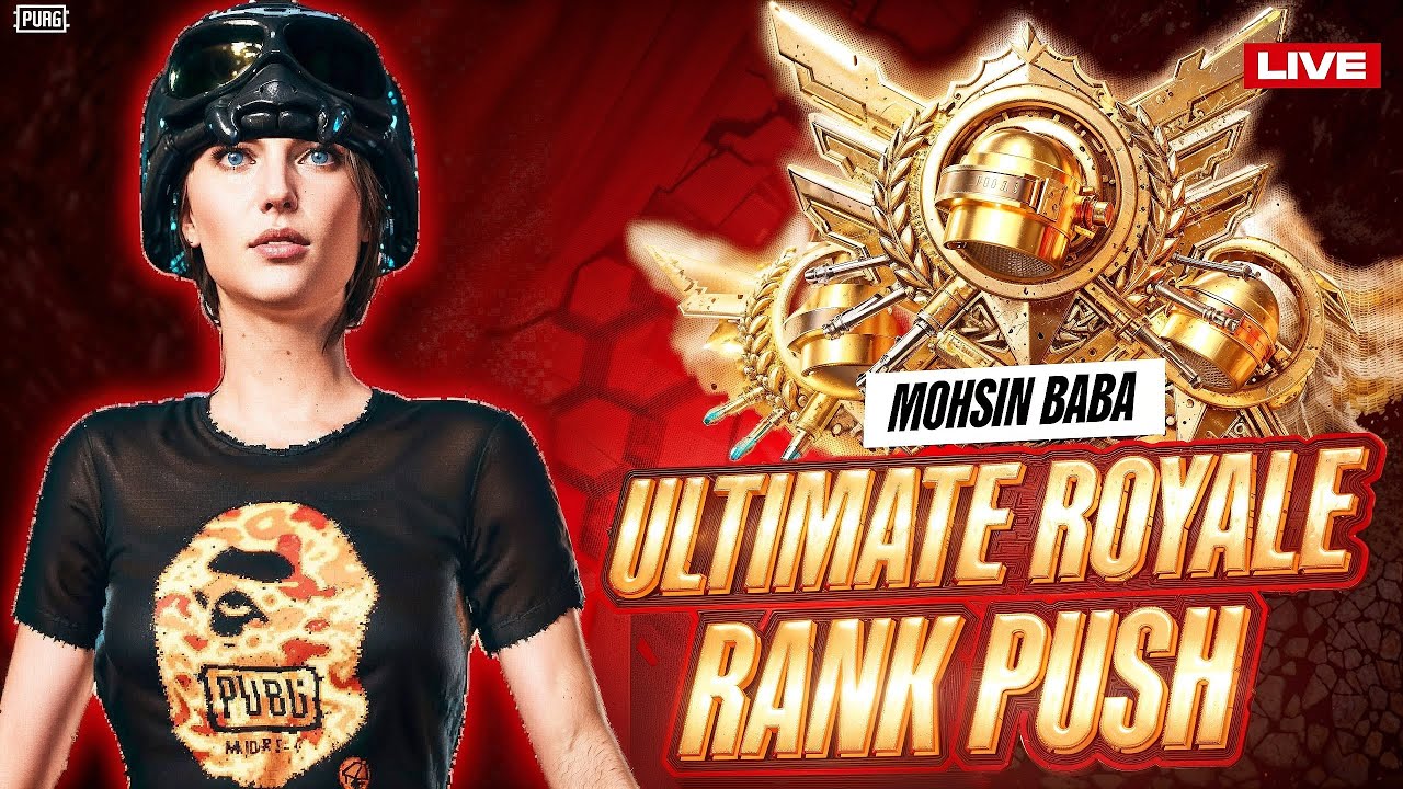 ULTIMATE ROYALE GAMEPLAY ❤️🔥| EGO APEX ESPORTS | MOHSIN BABA |  PUBG MOBILE |