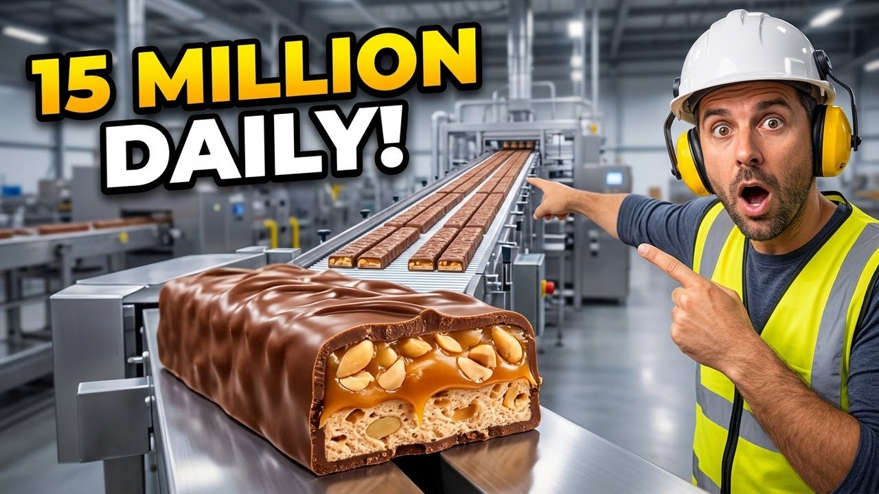 Snickers Sampling 15 Million Snickers Are Made Every Day — Here's the Machine That Does ...