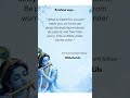 Krishna says 🌼#bhakti #motivation #krishna #music#love #quotes #premanandjipravachan