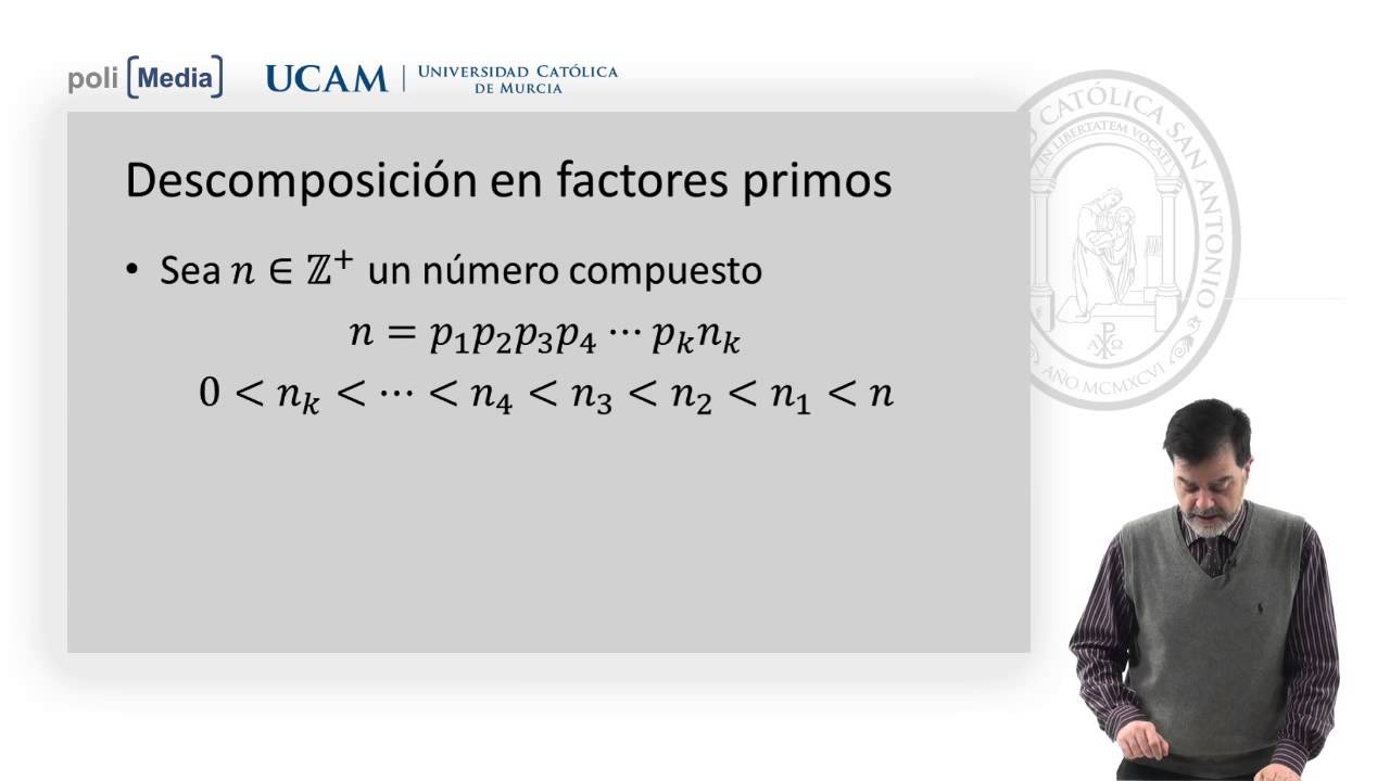 Matemática Discreta - Teorema Fundamental de la Aritmética - Jesús Soto - YouTube