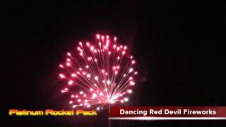 Dancing Red Devil Rockets - DRD Fireworks