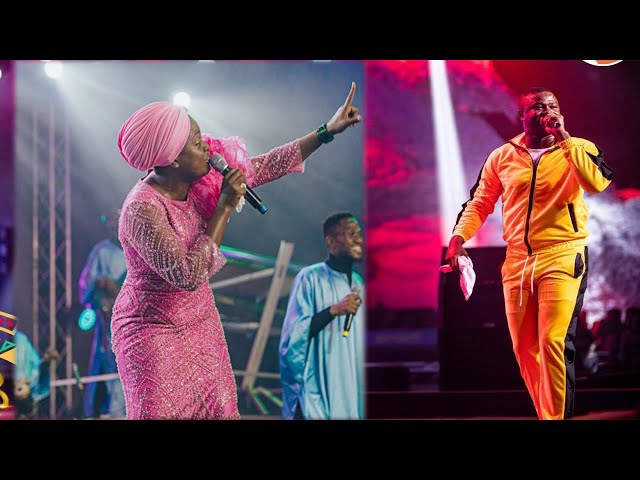 Adeyinka Alaseyori x Bidemi Olaoba  energetic ministration at coza 25 years Anniversary. class=