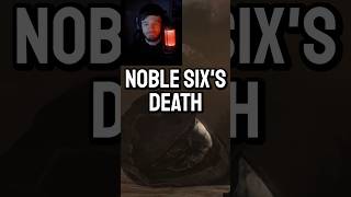 Prince reacts to NOBLE 6S DEATH #halo #haloreach #reaction #reactionvideo #gaming