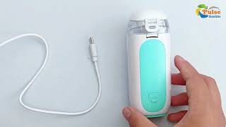 Mini Ultrasonic Mesh Nebulizer, Silent Mini Handheld, USB/Battery Operated (N3)