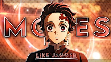 Moves like jagger - My birthday mep 🤧👀 || Anime mix || *Node video 4k*