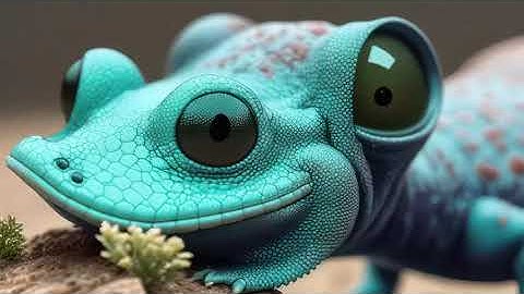 Lizards & Frogs: Stable Diffusion Deforum AI Generated Video (8K)