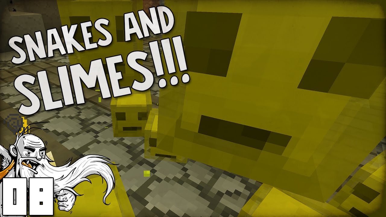 "SNAKES & SLIMES!!!" Minecraft Vanilla Survival Part 8 "SNAKES & SLIMES!!!" Minecraft Vanilla Survival Part 8