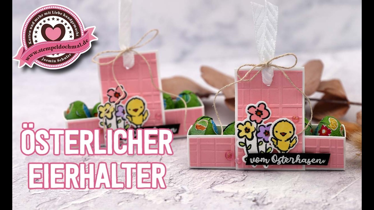 Österlicher Eierhalter | Schönes Osternest | Stampin' Up!