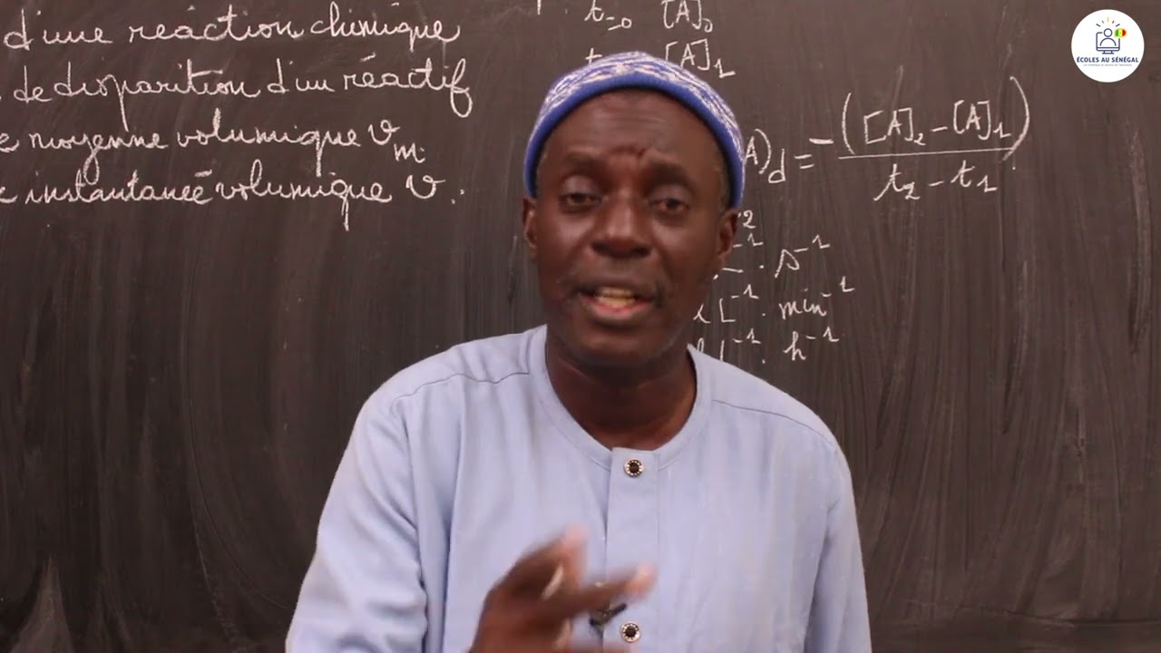 Cours - Terminale S - PC: Chimie / Résumé de cours sur la cinétique chimique / Suite 1 / M. Diop