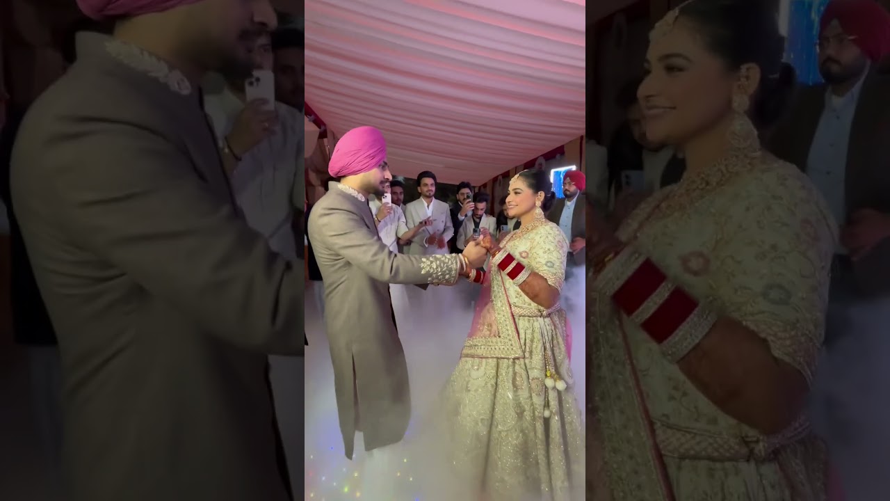 Deep bajwa couple dance