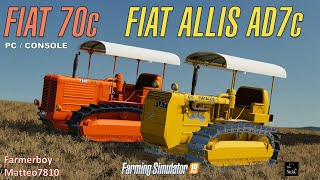 FS 19  FIAT ALLIS AD7c + FIAT 70c by Farmerboy, Matteo7810 [PC/CONSOLE] #nicko87