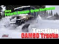 Polaris Ranger Crew Northstar Testing CAMSO Tracks in BC Canada