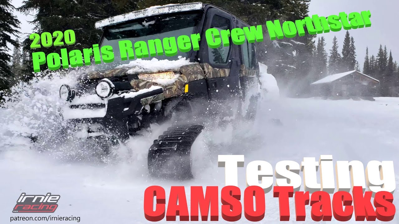Polaris Ranger Crew Northstar Testing CAMSO Tracks in BC Canada YouTube