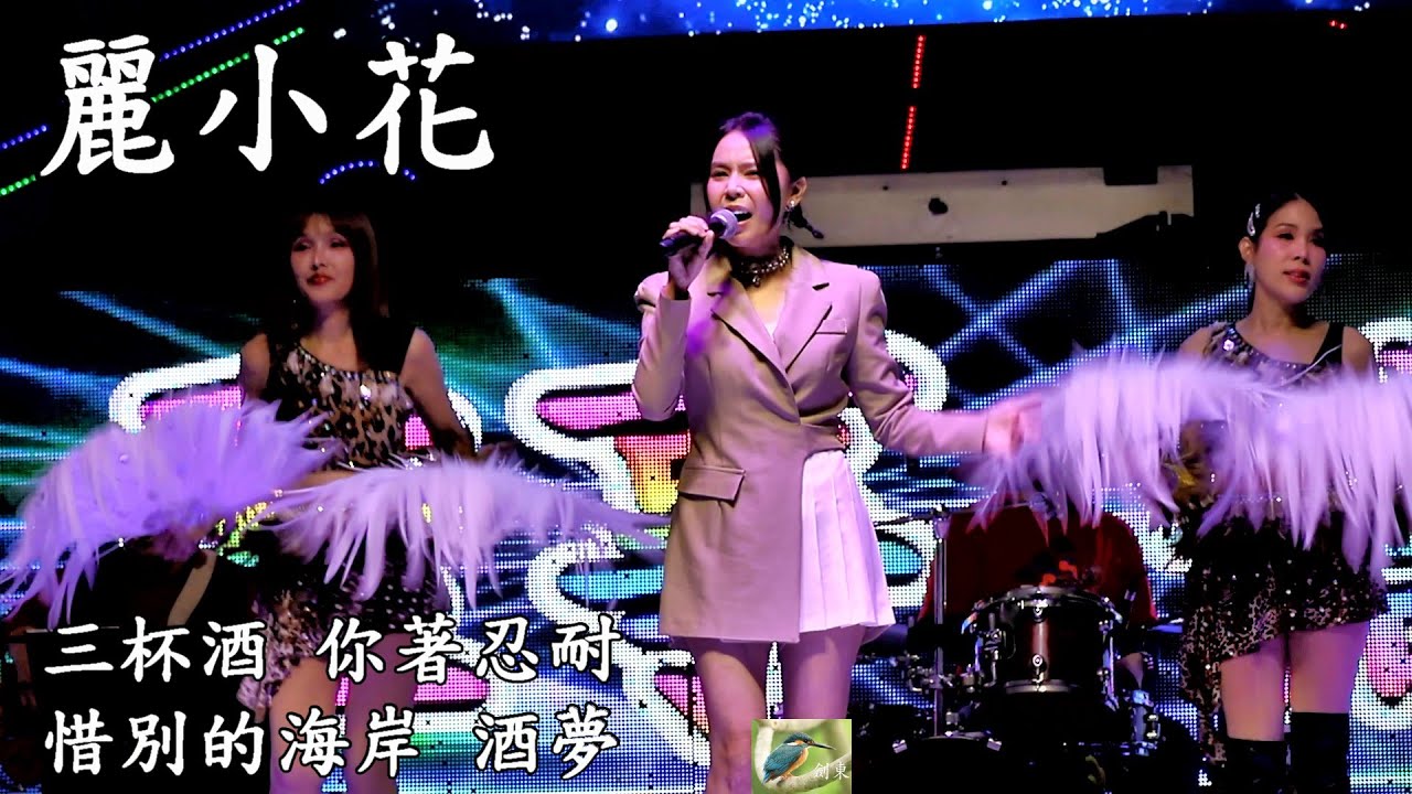 【Full HD】麗小花演唱：三杯酒、你著忍耐、惜別的海岸、酒夢、崙背崙前順天宮