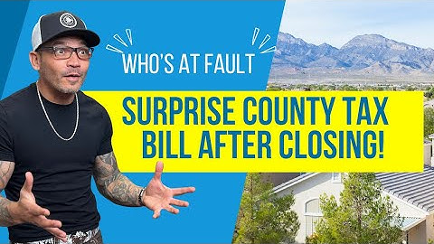 Hit With a Huge Property Tax Bill After Closing—Who Pays?