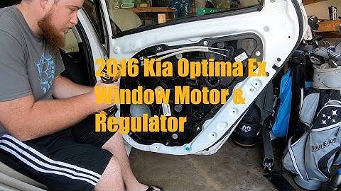 2015 kia optima driver side window regulator