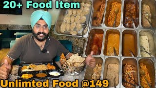 Unlimited Food @Rs149/- Only | Veg Buffet | Jalandhar Food | Pettoo singh