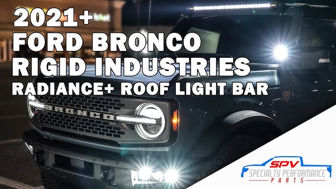 ORACLE Lighting Integrated Windshield Roof LED Light Bar System for 2021+  Ford Bronco