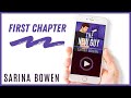 First Chapter: The New Guy by Sarina Bowen