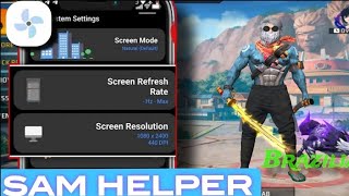 SAM HELPER TUTORIAL + stretch resolution 🇧🇷 | Zeus X Eren Sensi ⚙️ screenshot 2