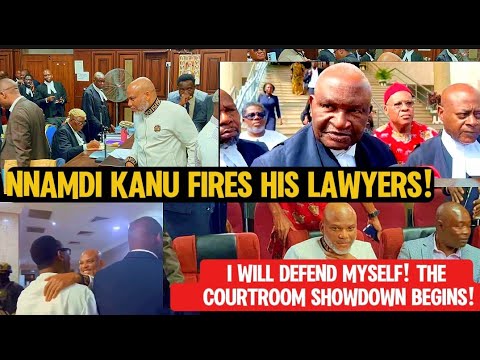 🔥 NNAMDI KANU STUNS COURT – FIRES HIS LAWYERS & CHOOSES TO DEFEND ...