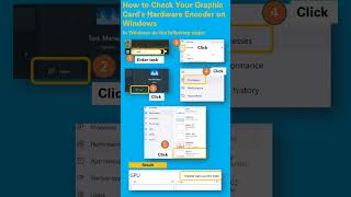 How to Check Your Graphic Card's Hardware Encoder on Windows - Quick Guide Cheat Sheet